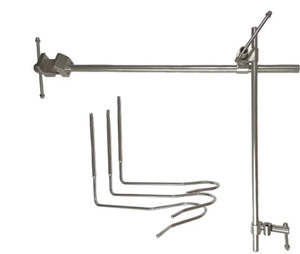 Retractor Hepático Semi Rígido Nathanson, Instrumento Quirúrgico Manual para Uso en Quirófano - Product Image 1