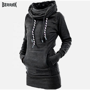 Berrak international Women Long Sleeved Light Weight Casual Sweatshirts Spring And Autumn Extra Large Round Neck - Product Image 3