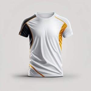 เสื้อกีฬาแบบซับลิเมชั่นสั่งทำพิเศษ คอวี สีน้ำเงินไล่เฉดสี ชุดทีม ระบายอากาศได้ดี เสื้อซ้อมกีฬา 2026 - Product Image 2