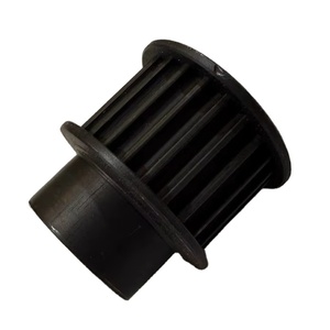 Poulie de distribution HTD 20T 5M AT10 AT5 AT20, poulie de machine HTD 3M 5M en aluminium, personnalisable, anodisée noire - Product Image 1