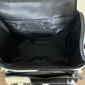 Sac à langer en cuir véritable à carreaux turquoise personnalisé 2025 avec sac de voyage tendance Ensemble assorti mignon en deux pièces - Product Image 6