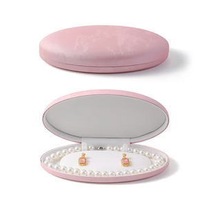 Cajas de Joyería de Cuero PU Verde Manzana de Lujo, Empaque Personalizado para Anillos, Pulseras, Collares y Pendientes - Venta al Por Mayor - Product Image 1