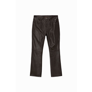 Pantalones de Cuero Genuino para Hombre, Ajustados, de Alta Calidad, Transpirables y Cómodos para Actividades al Aire Libre, en Oferta - Product Image 1