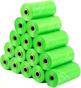 Sacs à déjections canines anti-fuites, sacs à déchets faciles à lier avec ouverture extra large, boîte en papier rigide de qualité supérieure - Product Image 1