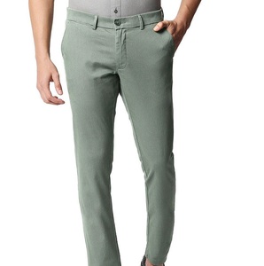 กางเกงชิโนผ้าฝ้ายทวิลล์ระบายอากาศได้ดี ผลิตจากโรงงานในปากีสถาน ผู้ผลิตขายกางเกงชิโนผู้ชายแบบสั่งทำพิเศษสำหรับผู้ชาย - Product Image 2