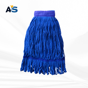 Cabezal de Mopa Kentucky Semi Blanqueado de Alta Resistencia para Limpieza de Pisos, Mopas de Algodón Industriales Comerciales para Cocina, Baño, Garaje - Product Image 2