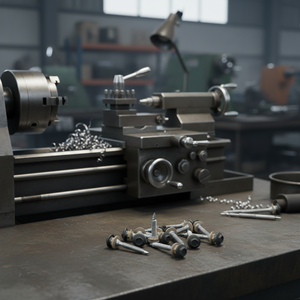 สกรูเจาะยึดหัวหกเหลี่ยม PDC รุ่น 12 เหล็กกล้าคาร์บอน คลาส 4.8 และ 6.8 ชุบสังกะสี/ชุบกัลวาไนซ์ เกลียวหยาบ นิ้ว - Product Image 1