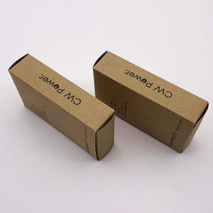 Cajas de papel reciclado personalizadas de alta calidad, cartón grueso de 350 g/m², cajas de papel kraft, cajas de embalaje para regalos y cargadores. - Product Image 2