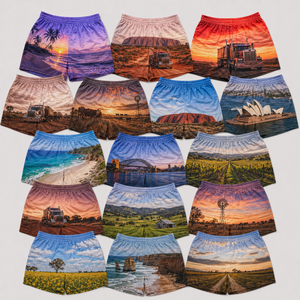 Calzoncillos Boxer Personalizados con Diseño 3D de Paisaje Agrícola para Hombre, Ropa Interior con Gráficos de Vida Campestre, Regalo para Agricultores, Fabricante OEM - Product Image 2