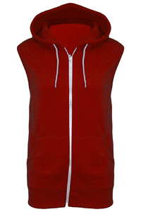 New Arrival <b>Men's</b> <b>Sleeveless</b> <b>Hoodie</b> Cotton Quick Dry Breathable Hooded Tank Top Custom Size Fitness Gym Wear with Logo - Product Image 4