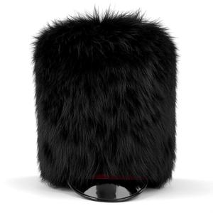 Sombrero Ceremonial de Piel de Oso Sintética, Gorra Negra Alta para Desfile, Estilo Real, Accesorio de Vestir, Uniforme Personalizado - Product Image 3