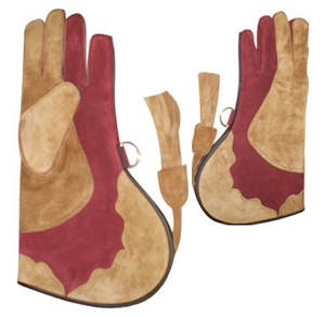 Guantes de Cetrería de Alta Calidad para Halcón y Águila, con Cuero Nubuck de Vaca, Impermeables y Antideslizantes, de Bana Brothers - Product Image 3