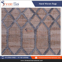 Tapis géométrique marocain rose et gris à poils ras, tissage plat, rectangulaire, idéal pour le salon – Meilleures ventes direct usine