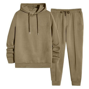 Survêtement décontracté pour homme, grande taille, hiver, vente chaude, personnalisé, respirant, léger, coupe classique, polyester/coton - Product Image 1