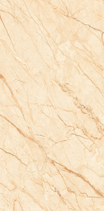Azulejos de Porcelana Más Vendidos de 600x1200 mm, ROME BEIGE, Acabado Brillante, 8 mm, para Piso y Pared, para Dormitorio y Sala de Estar de Lujo - Product Image 4