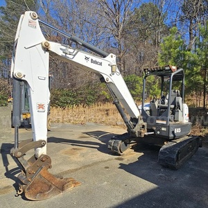 รถขุดขนาดเล็กพรีเมียม Bobcat E45 พร้อมใช้งาน กำลังแรง ขุดดิน ตักดิน ขุดร่อง งานไซต์ก่อสร้าง ลดราคา - Product Image 3