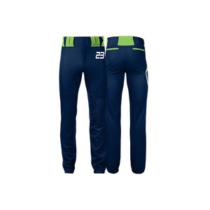 Meilleure Vente – Uniforme de Baseball Personnalisé avec Logo, Vente en Gros, Sublimé, Blanc Uni, Pantalon de Baseball Rayé Longueur Intégrale pour Hommes et Jeunes - Product Image 5