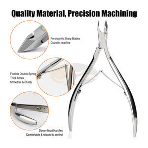 Coupe-cuticules professionnel pour bébé, super tranchant, à large ouverture, coupe-peaux mortes, dissolvant de cuticules, économiseur d'effort, pour ongles - Product Image 2