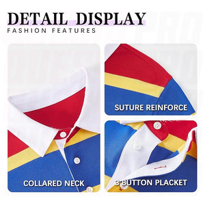 Wholesale Custom Made <b>Men's</b> Rugby Jersey and Sports <b>Polo</b> <b>Shirts</b> <b>Long</b> <b>Sleeve</b> Sports Team Wear Breathable Feature Sportswear Rugby - Product Image 5