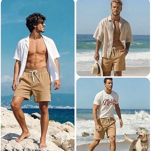 Shorts Casuales de Verano al por Mayor, 100% Algodón, Transpirables, Ecológicos, Resistentes, Estilo Urbano, con Bordado Personalizado - Product Image 6