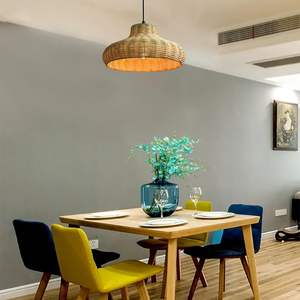 Pantalla de Lámpara Colgante de Bambú y Ratán para Uso Interior Ambiental, Venta al por Mayor, Fabricada por KingCraftViet - Product Image 2