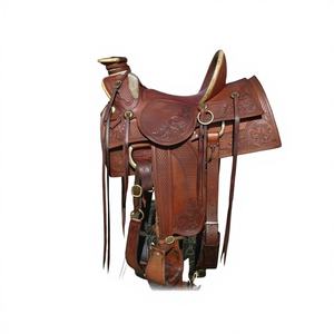 Artisanat en cuir véritable, selle de course anglaise en bois, fabrication sur mesure, douce, confortable, durable, tapis durables - Product Image 5