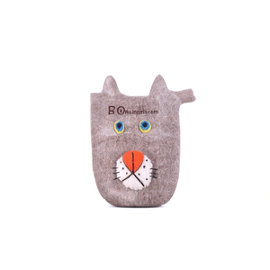 Stripe-Faced <b>Cat</b> Felt <b>Pop</b>-<b>Up</b> <b>Tent</b> Unique and Stylish <b>Cat</b> Face Bag - Product Image 2