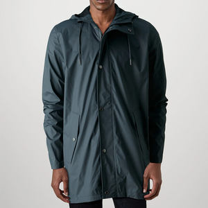 Chaqueta Cortavientos Casual para Hombre, Impermeable, Ligera, de Longitud Media, Personalizable, OEM, Venta al Por Mayor - Product Image 2