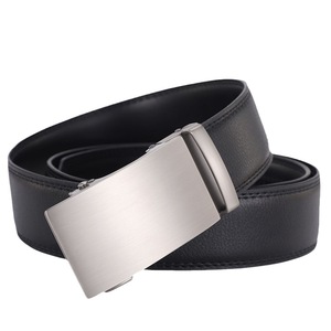 Cinturón de Cuero Genuino Personalizado, Clásico, Casual, de Negocios, Ajustable, con Hebilla de Aleación de Cierre Automático, Transpirable e Impermeable para Hombre - Product Image 6