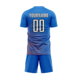 Maillot d'entraînement de football le plus vendu pour joueurs, uniforme d'équipe de football pour adultes, 100 % polyester, couleur et logo personnalisables, uniforme de football - Product Image 3