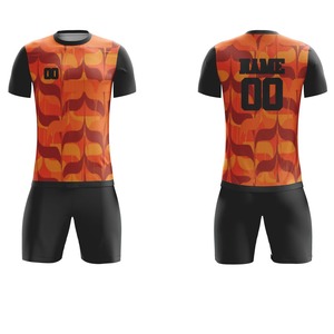 Quality Soccer Uniform Wear Set with Custom Logo <b>Low</b> MOQ <b>Top</b> quality best Football Kits Short Sleeve Quick Dry Sublimated High - Product Image 3