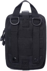 Bolsa Táctica <span class=keywords><strong>de</strong></span> <span class=keywords><strong>Primeros</strong></span> <span class=keywords><strong>Auxilios</strong></span> <span class=keywords><strong>de</strong></span> Nailon con Cierre <span class=keywords><strong>de</strong></span> Cremallera, Bolsa MOLLE para Emergencias Médicas al Aire Libre, Organizador <span class=keywords><strong>de</strong></span> Herramientas EDC, Bolsas y Estuches Especiales - Product Image 4