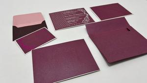 Tarjetas de Invitación de Boda Hechas a Mano de Lujo, Tarjetas de Boda Premium Impresas Personalizadas con Sobres a Juego, Suministro al por Mayor - Product Image 5