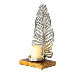 Ornement décoratif élégant en forme d'arbre, en aluminium poli doré, pour cadeaux et décorations festives pour la maison. - Product Image 4