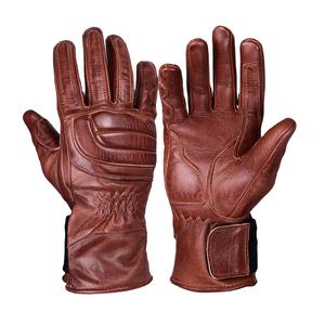 Gants de vélo en cuir d'hiver en gros d'usine |   Gants de cyclisme thermiques/isolés à doigts entiers, protection UV, extensibles, antidérapants pour - Product Image 2