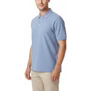 Polo de Manga Corta con Tacto de Lujo, Piqué Grueso, 100% Algodón, Polo Informal para Hombre, Cómodo, Suave, Duradero y Clásico - Product Image 2