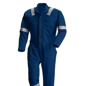 Safety Coverall for <b>Construction</b> Custom Fireproof Work Uniform Labour Staff <b>Overall</b> - Product Image 4