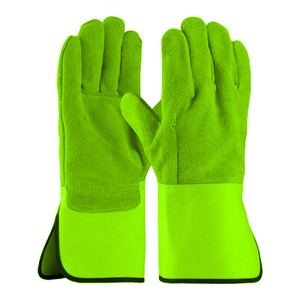 Guantes de Seguridad para Trabajos Pesados, Resistentes al Calor y Chispas, de Cuero Vacuno de Primera Calidad, para Jardinería - Product Image 2