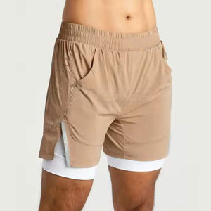Pantalones Cortos Deportivos de Alto Rendimiento para Hombre, Tejido Transpirable de Secado Rápido para Entrenamiento Intenso - Product Image 4