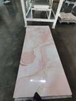 Panneaux muraux en PVC et marbre UV de qualité supérieure à prix bas pour hôtel, cuisine, sous-sol - Imperméables et résistants à la corrosion