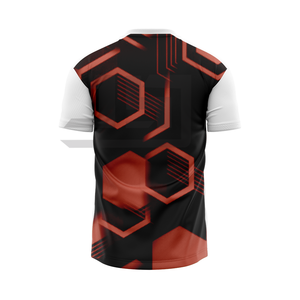 Camiseta Deportiva de Manga Corta con Logotipo Personalizado en la Parte Delantera, Duradera, de Alto Rendimiento, 100% Algodón, Transpirable, de Secado Rápido, Unisex para Adultos - Product Image 2