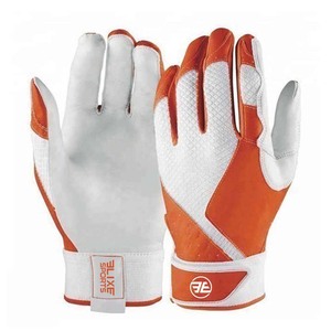 Guantes de Bateo ELIXE SPORTS de Cuero Negro con Cierre de Velcro Acolchado, Unisex para Adultos, Transpirables, Duraderos, Flexibles y Ligeros - Product Image 5