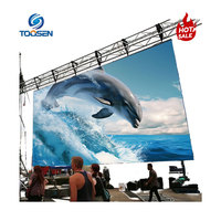 Support de fixation pour écran LED de location P2 P2.97, mur vidéo LED 500x500mm à verrouillage rapide pour concerts et événements