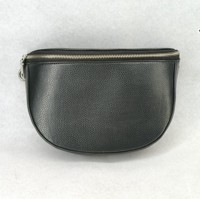 Tas Tangan Kulit Imitasi PU Tas Pinggang Selempang Pria Tali Dapat Diganti Tas Uang Buatan Tangan Fashion Kustom Kantong Pinggul Trendi