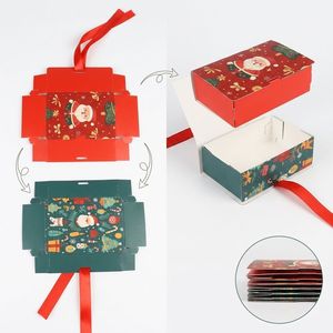 Custom High Quality Eco-Friendly Corrugated Board Christmas Packaging Gift Boxes with Custom Logo Size UV Printing Design - Product Image 1