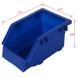 Organizador de Almacenamiento con Ruedas Bloqueables de 90 Piezas para Tienda, Garaje y Hogar - Estantes para Garaje - Product Image 5