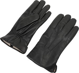 Custom Logo Genuine Leather <b>Gloves</b> <b>Men</b> Black Fashion <b>Driving</b> <b>Gloves</b> - Product Image 4