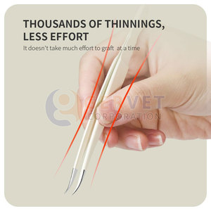 Pince à épiler pour extensions de cils en acier inoxydable, style unique, sur mesure, couleur unie, écologique, durable, haute qualité, en vente - Product Image 5