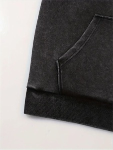 Sudadera con Capucha Vintage Personalizable para Hombre, 100% Algodón, Corte Regular, Forro Polar de Alta Calidad, Transpirable, Ecológica, Resistente al Viento, Talla Grande - Product Image 6