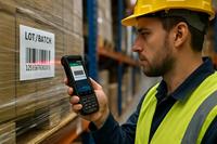 Système de gestion des codes-barres d'inventaire pour le suivi des stocks, la lecture des codes-barres, la gestion des produits et les mises à jour d'inventaire en temps réel.